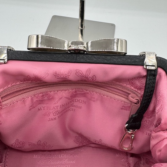 My Flat in London Mini Madison Black Handbag - Picture 9 of 10